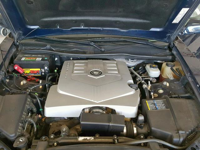 1G6DP577960138757 - 2006 CADILLAC CTS HI FEA BLUE photo 7