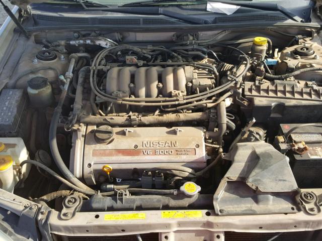 JN1CA31AX1T105344 - 2001 NISSAN MAXIMA GXE TAN photo 7