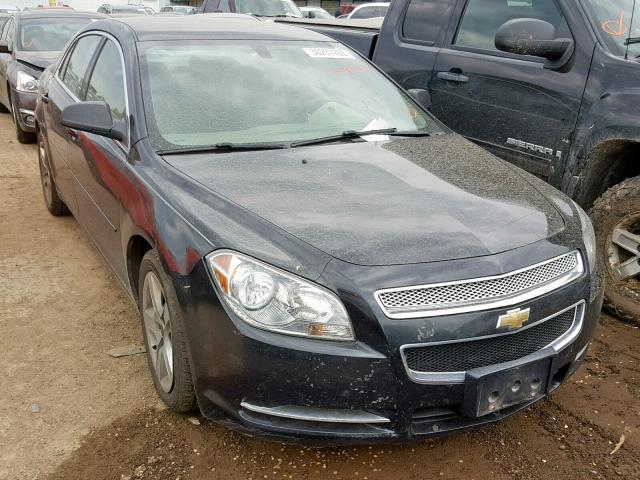 1G1ZG57B494257961 - 2009 CHEVROLET MALIBU LS BLACK photo 1