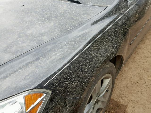 1G1ZG57B494257961 - 2009 CHEVROLET MALIBU LS BLACK photo 9