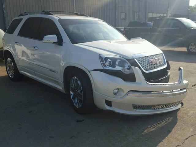 1GKKVTED7BJ331084 - 2011 GMC ACADIA DEN WHITE photo 1