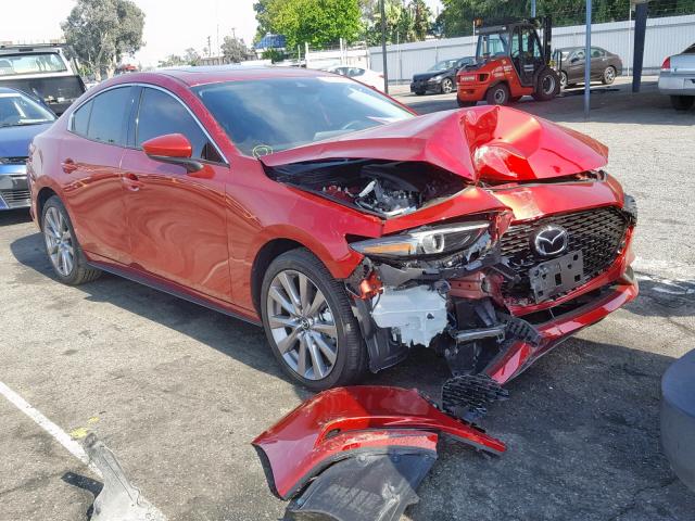 3MZBPAEMXKM103106 - 2019 MAZDA 3 PREMIUM RED photo 1