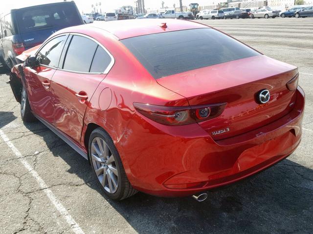 3MZBPAEMXKM103106 - 2019 MAZDA 3 PREMIUM RED photo 3