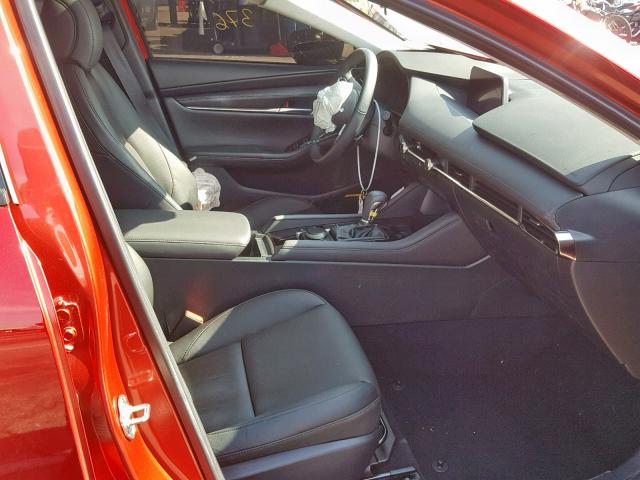 3MZBPAEMXKM103106 - 2019 MAZDA 3 PREMIUM RED photo 5