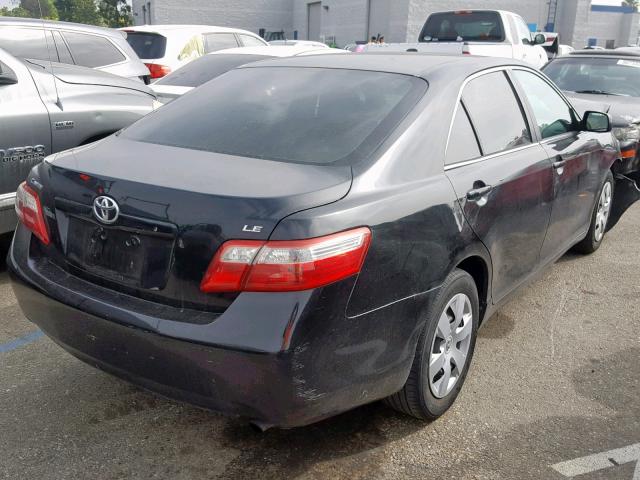 4T4BE46K88R024434 - 2008 TOYOTA CAMRY CE BLACK photo 4