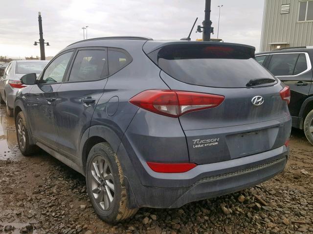 KM8J33A4XHU320165 - 2017 HYUNDAI TUCSON LIM GRAY photo 3