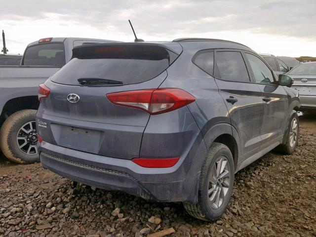 KM8J33A4XHU320165 - 2017 HYUNDAI TUCSON LIM GRAY photo 4