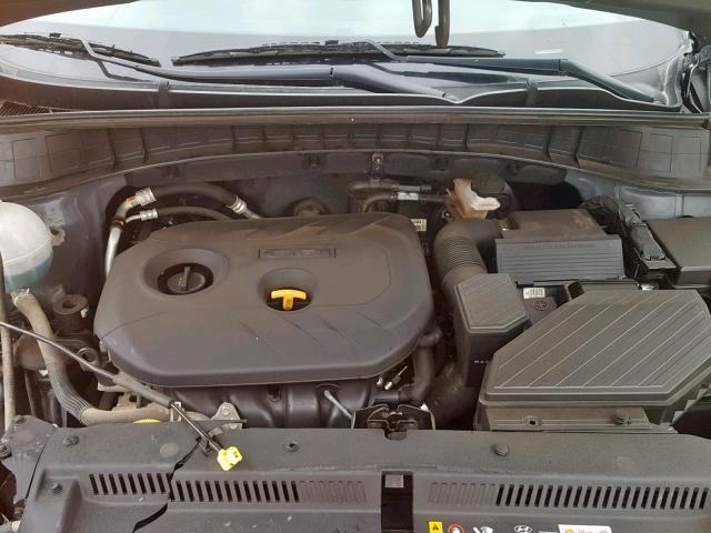 KM8J33A4XHU320165 - 2017 HYUNDAI TUCSON LIM GRAY photo 7