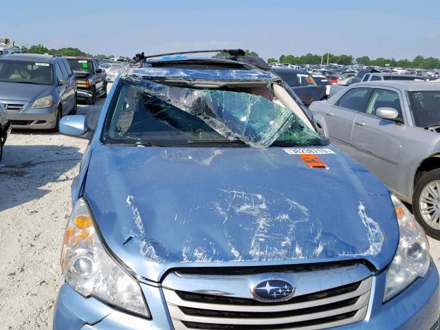 4S4BRBKC6A3331713 - 2010 SUBARU OUTBACK 2. BLUE photo 9