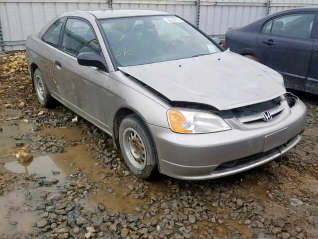 1HGEM21133L809509 - 2003 HONDA CIVIC DX GOLD photo 1