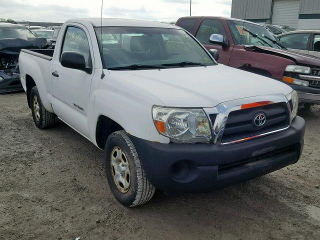 5TENX22N26Z301061 - 2006 TOYOTA TACOMA WHITE photo 1