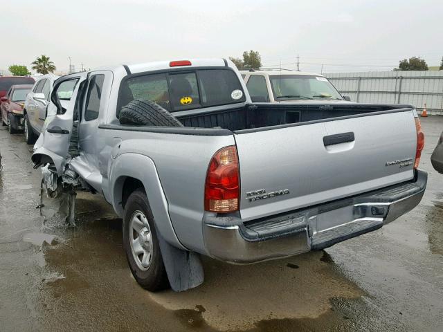 5TETX62NX7Z459129 - 2007 TOYOTA TACOMA PRE SILVER photo 3