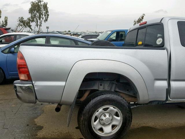 5TETX62NX7Z459129 - 2007 TOYOTA TACOMA PRE SILVER photo 9