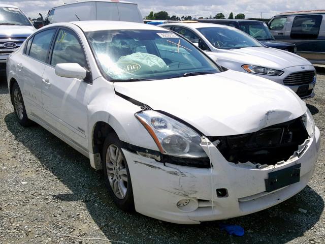 1N4CL2AP4AC116853 - 2010 NISSAN ALTIMA HYB WHITE photo 1