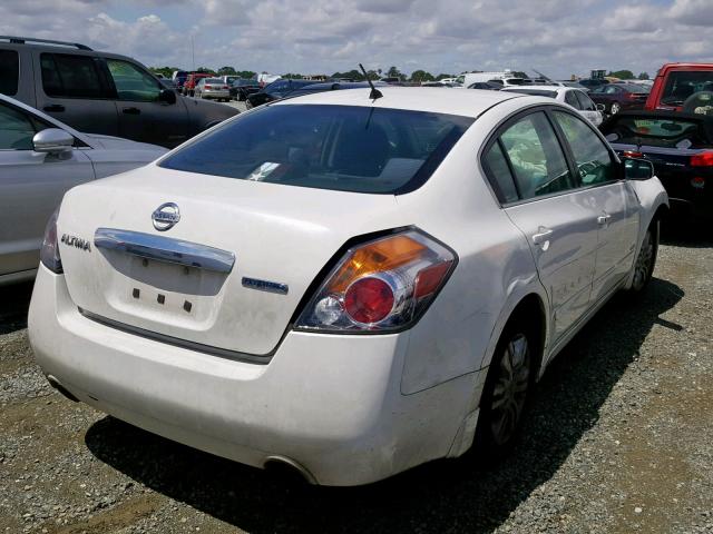 1N4CL2AP4AC116853 - 2010 NISSAN ALTIMA HYB WHITE photo 4