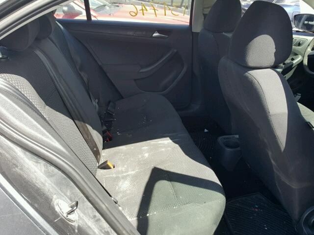 3VW2K7AJ1CM354563 - 2012 VOLKSWAGEN JETTA BASE 灰色 照片 6