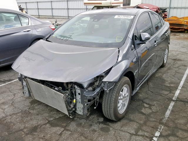 JTDKARFP0J3071732 - 2018 TOYOTA PRIUS PRIM 石墨色 照片 2