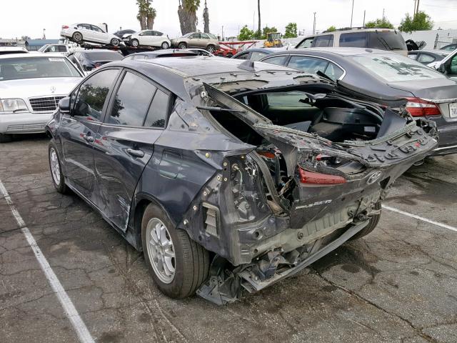 JTDKARFP0J3071732 - 2018 TOYOTA PRIUS PRIM 石墨色 照片 3