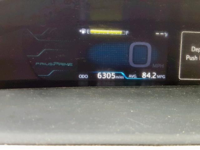 JTDKARFP0J3071732 - 2018 TOYOTA PRIUS PRIM 石墨色 照片 8