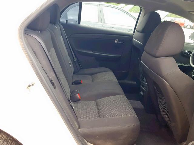 1G1ZC5E18BF335383 - 2011 CHEVROLET MALIBU 1LT WHITE photo 6