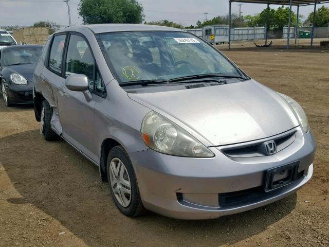 JHMGD38428S041532 - 2008 HONDA FIT SILVER photo 1