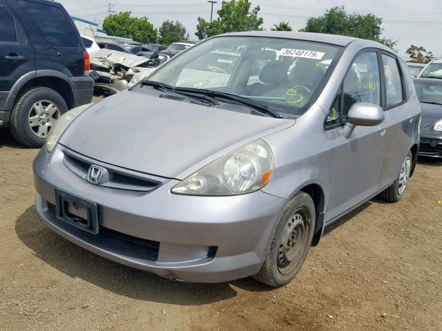 JHMGD38428S041532 - 2008 HONDA FIT SILVER photo 2