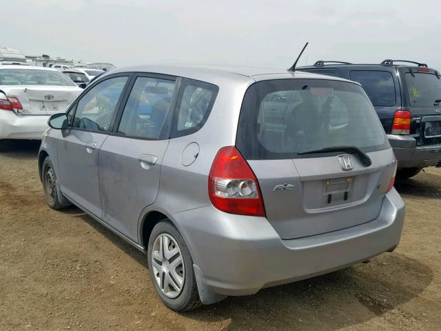 JHMGD38428S041532 - 2008 HONDA FIT SILVER photo 3