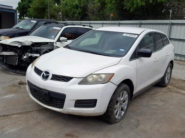 JM3ER293670118429 - 2007 MAZDA CX-7 WHITE photo 2