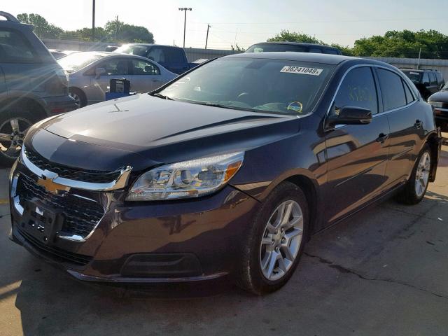 1G11C5SL9FF110690 - 2015 CHEVROLET MALIBU 1LT 紫色 照片 2