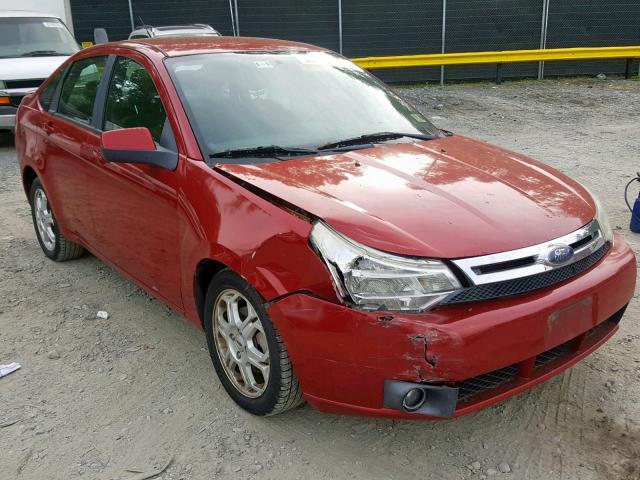 1FAHP36N59W130374 - 2009 FORD FOCUS SES RED photo 1