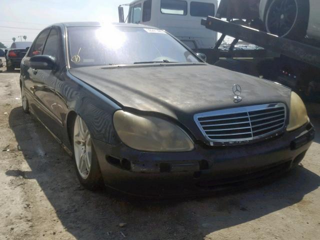 WDBNG75J12A310360 - 2002 MERCEDES-BENZ S 500 GREEN photo 1