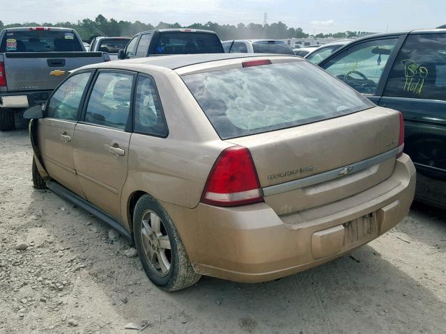 1G1ZT62835F297878 - 2005 CHEVROLET MALIBU MAX 金色 照片 3