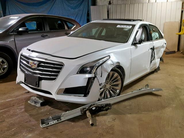 1G6AX5SX9K0101101 - 2019 CADILLAC CTS LUXURY WHITE photo 2