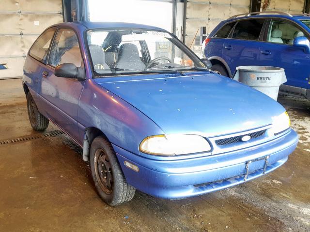 KNJLT05H8R6114354 - 1994 FORD ASPIRE BLUE photo 1