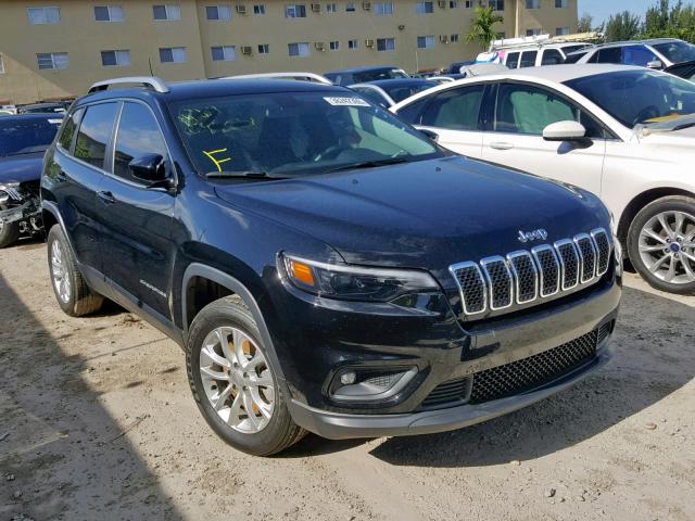 1C4PJLCBXKD222566 - 2019 JEEP CHEROKEE L BLACK photo 1