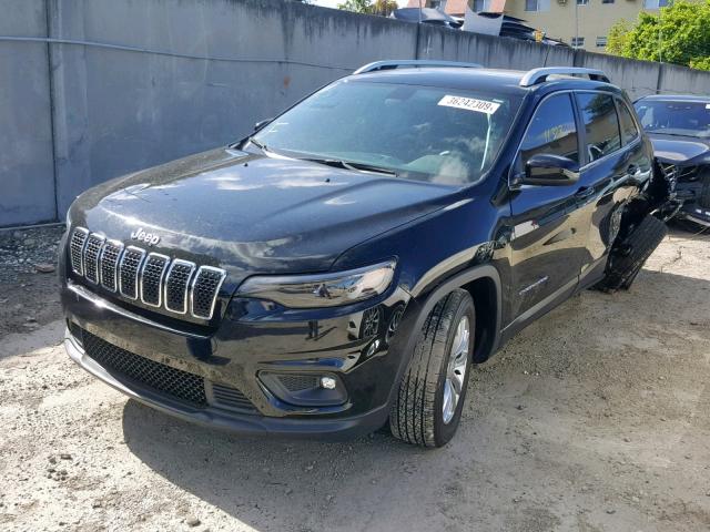 1C4PJLCBXKD222566 - 2019 JEEP CHEROKEE L BLACK photo 2