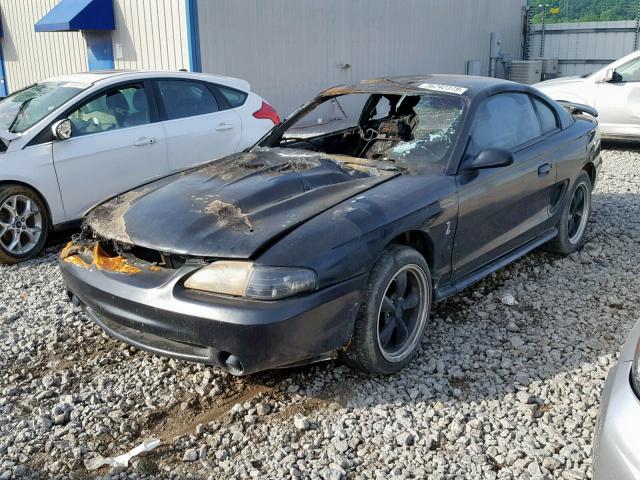 1FAFP42X4WF213469 - 1998 FORD MUSTANG GT BLACK photo 2