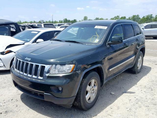 1J4RS4GG3BC615598 - 2011 JEEP GRAND CHER GRAY photo 2