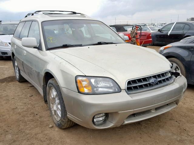 4S3BH686646609562 - 2004 SUBARU LEGACY OUT GOLD photo 1