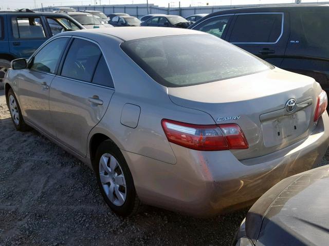 4T1BE46K27U520743 - 2007 TOYOTA CAMRY NEW BEIGE photo 3