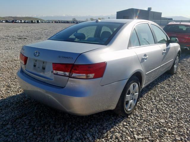 5NPET46C98H321054 - 2008 HYUNDAI SONATA GLS  photo 4