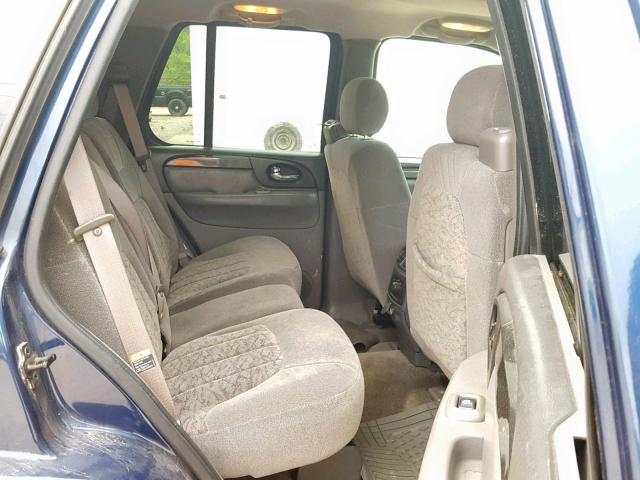 1GKDT13S532386326 - 2003 GMC ENVOY BLUE photo 6