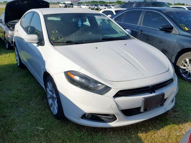 1C3CDFBA8DD288623 - 2013 DODGE DART SXT WHITE photo 1