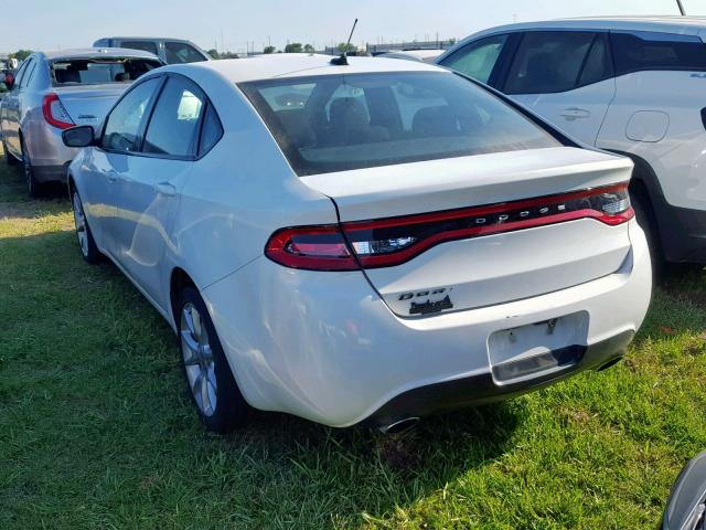 1C3CDFBA8DD288623 - 2013 DODGE DART SXT WHITE photo 3