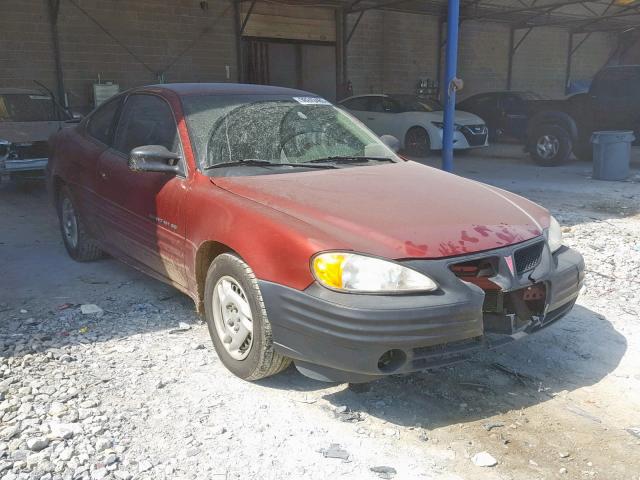 1G2NE12F12C224981 - 2002 PONTIAC GRAND AM S BURGUNDY photo 1
