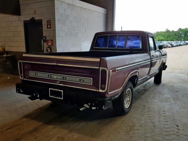 F15HNDH2514 - 1979 FORD PICKUP RED photo 4