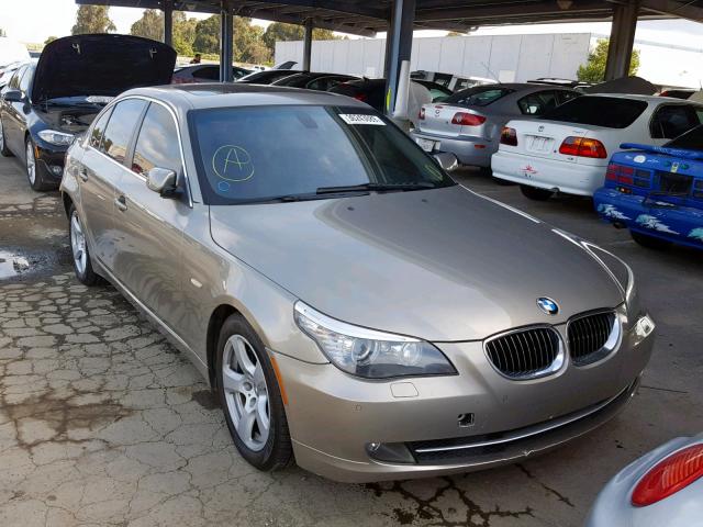 WBANW13598CZ79784 - 2008 BMW 535 I BEIGE photo 1