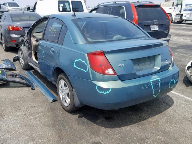 1G8AJ55F27Z205976 - 2007 SATURN ION LEVEL GREEN photo 3