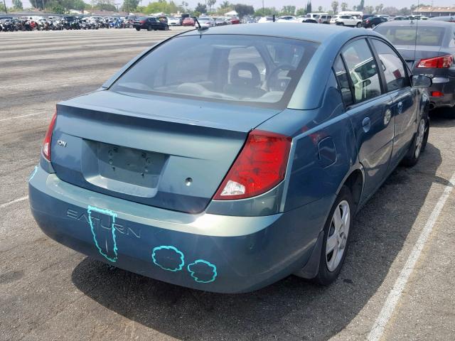 1G8AJ55F27Z205976 - 2007 SATURN ION LEVEL GREEN photo 4