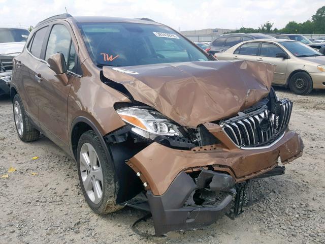 KL4CJASB3GB745428 - 2016 BUICK ENCORE BROWN photo 1